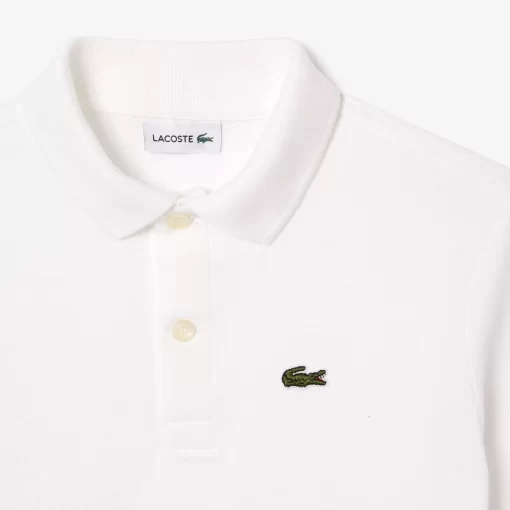 Lacoste Girl Clothing-Kids' Regular Fit Petit Pique Polo Shirt