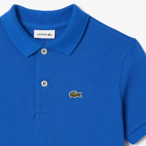 Lacoste Clothing-Kids' Regular Fit Petit Pique Polo Shirt