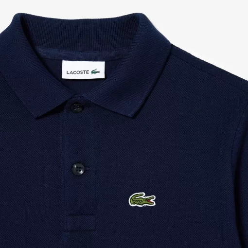 Lacoste Boy Clothing-Kids' Regular Fit Petit Pique Polo Shirt