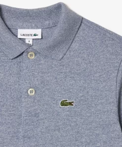 Lacoste Girl Clothing-Kids' Regular Fit Petit Pique Polo Shirt