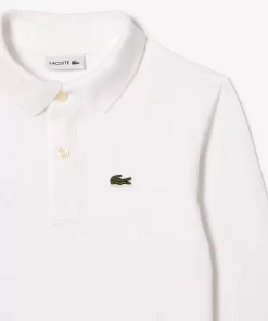 Lacoste Boy Clothing-Kids' Regular Fit Petit Pique Polo Shirt