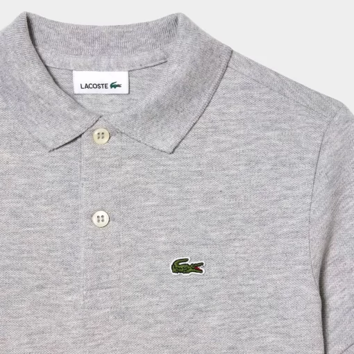 Lacoste Girl Clothing-Kids' Regular Fit Petit Pique Polo Shirt