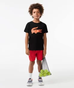 Lacoste Boy Clothing-Kids' Sport Tennis Technical Jersey Croc T-Shirt