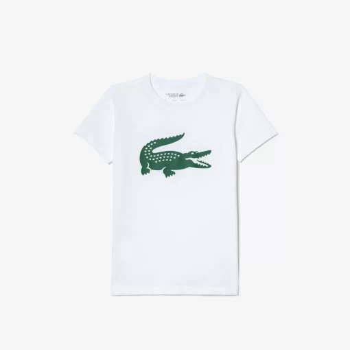 Lacoste Boy Clothing-Kids' Sport Tennis Technical Jersey Croc T-Shirt