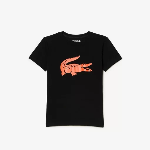 Lacoste Boy Clothing-Kids' Sport Tennis Technical Jersey Croc T-Shirt