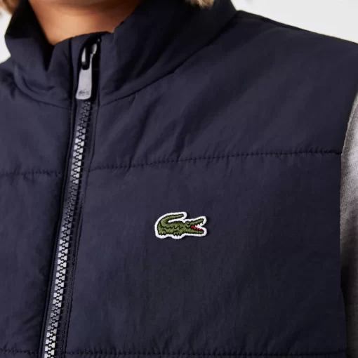 Lacoste Girl Clothing-Kids' Taffeta Vest Jacket