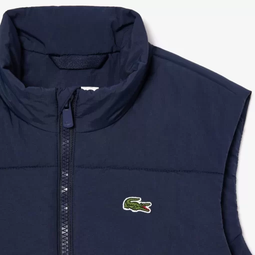 Lacoste Girl Clothing-Kids' Taffeta Vest Jacket