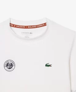 Lacoste Girl Clothing-Kids' Roland Garros Edition Performance Ultra-Dry Jersey T-Shirt