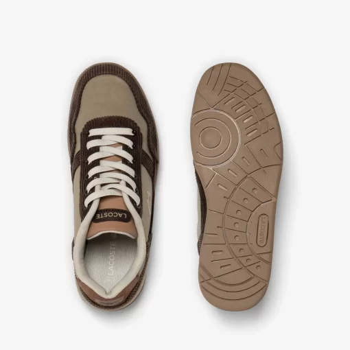 Lacoste Shoes-Kids' Suede T-Clip Trainers