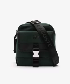 Lacoste Vertical Bags-Kome Nylon Camera Bag With External Pocket