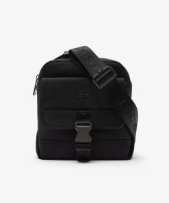 Lacoste Vertical Bags-Kome Nylon Camera Bag With External Pocket