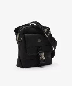 Lacoste Vertical Bags-Kome Nylon Camera Bag With External Pocket