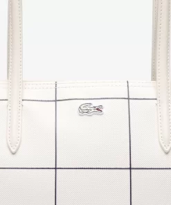 Lacoste Bags-L.12.12 Check Large Tote Bag