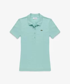 Lacoste Polo Shirts-L.12.D Slim Fit Ribbed Cotton Polo Shirt