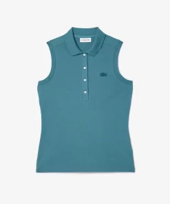 Lacoste Polo Shirts-L.12.D Slim Fit Sleeveless Polo Shirt