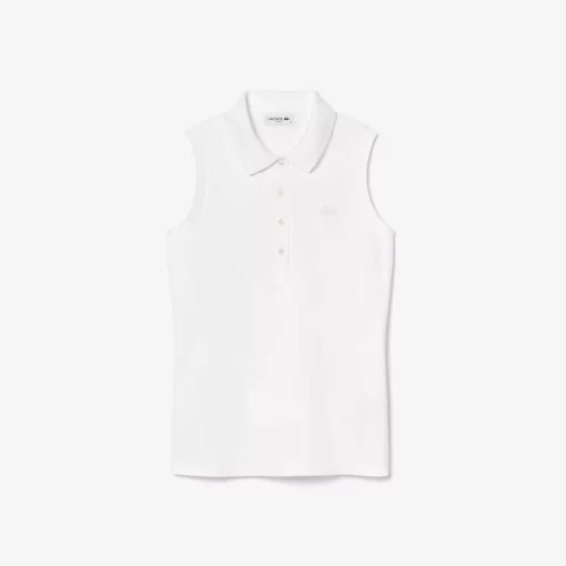 Lacoste Polo Shirts-L.12.D Slim Fit Sleeveless Polo Shirt