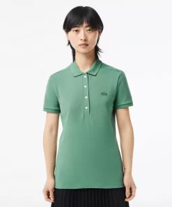 Lacoste Polo Shirts-L.12.D Slim Fit Stretch Mini Pique Polo Shirt