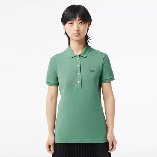 Lacoste Polo Shirts-L.12.D Slim Fit Stretch Mini Pique Polo Shirt