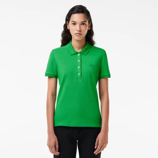 Lacoste Polo Shirts-L.12.D Slim Fit Stretch Mini Pique Polo Shirt