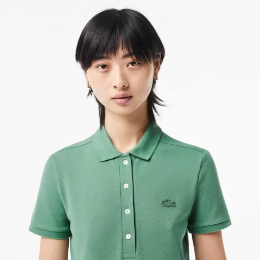 Lacoste Polo Shirts-L.12.D Slim Fit Stretch Mini Pique Polo Shirt