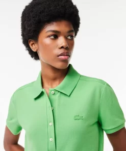 Lacoste Polo Shirts-L.12.D Slim Fit Stretch Mini Pique Polo Shirt