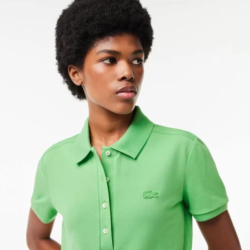 Lacoste Polo Shirts-L.12.D Slim Fit Stretch Mini Pique Polo Shirt