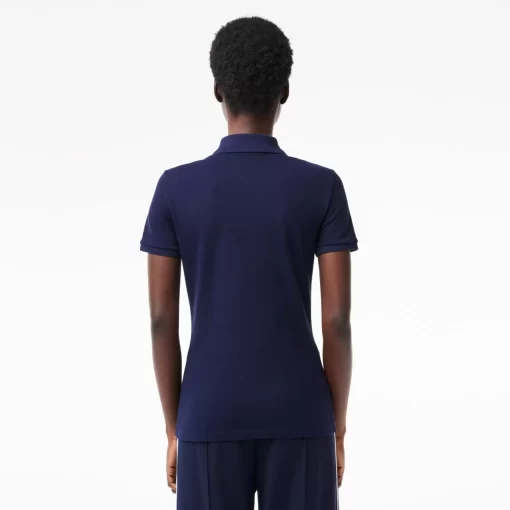 Lacoste Polo Shirts-L.12.D Slim Fit Stretch Mini Pique Polo Shirt