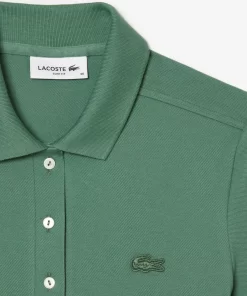 Lacoste Polo Shirts-L.12.D Slim Fit Stretch Mini Pique Polo Shirt