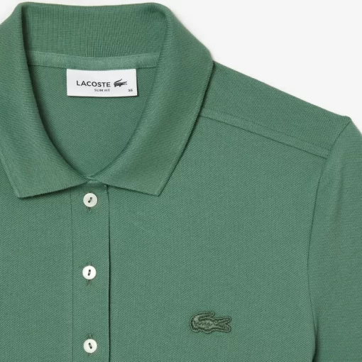 Lacoste Polo Shirts-L.12.D Slim Fit Stretch Mini Pique Polo Shirt