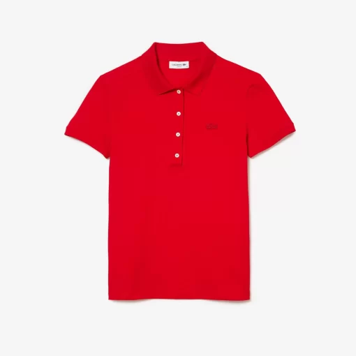 Lacoste Polo Shirts-L.12.D Slim Fit Stretch Mini Pique Polo Shirt