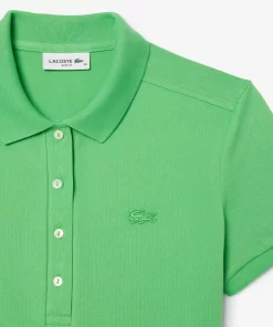 Lacoste Polo Shirts-L.12.D Slim Fit Stretch Mini Pique Polo Shirt