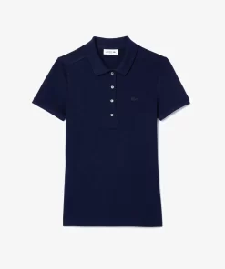 Lacoste Polo Shirts-L.12.D Slim Fit Stretch Mini Pique Polo Shirt