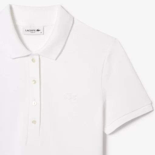 Lacoste Polo Shirts-L.12.D Slim Fit Stretch Mini Pique Polo Shirt