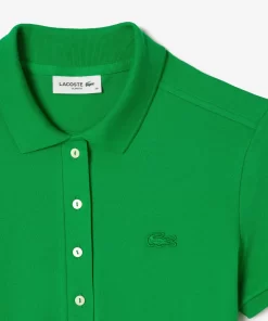 Lacoste Polo Shirts-L.12.D Slim Fit Stretch Mini Pique Polo Shirt