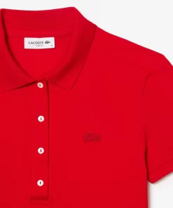 Lacoste Polo Shirts-L.12.D Slim Fit Stretch Mini Pique Polo Shirt