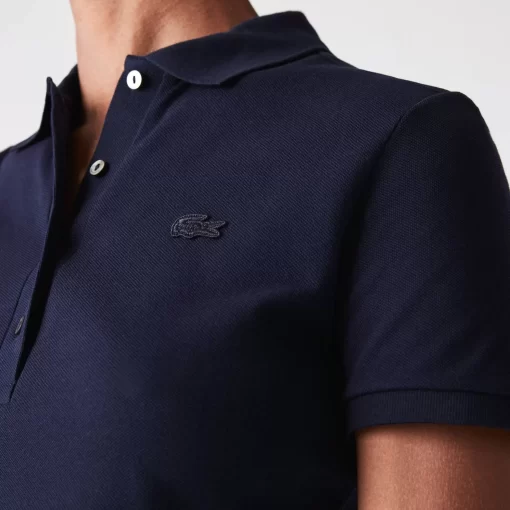 Lacoste Polo Shirts-L.12.D Slim Fit Stretch Mini Pique Polo Shirt