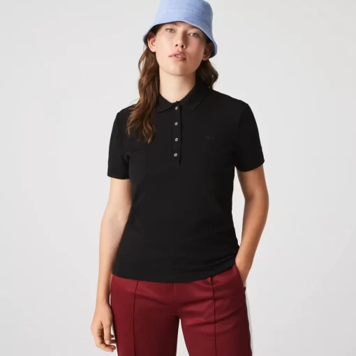 Lacoste Polo Shirts-L.12.D Slim Fit Stretch Mini Pique Polo Shirt