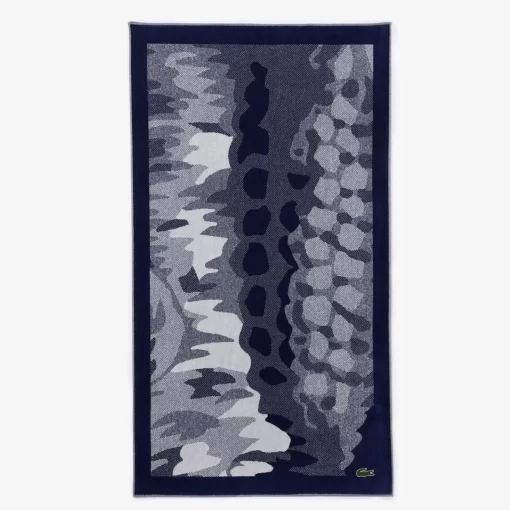 Lacoste Home Textile-L Crocoscale Beach Towel