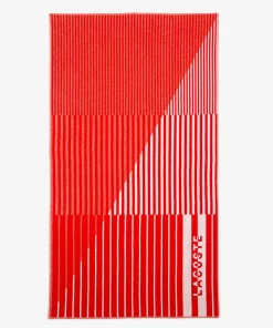 Lacoste Home Textile-L Stripe Beach Towel