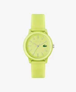 Lacoste Watches-.12.12 3 Hand Silicone Watch