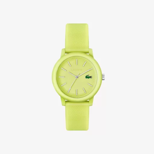 Lacoste Watches-.12.12 3 Hand Silicone Watch