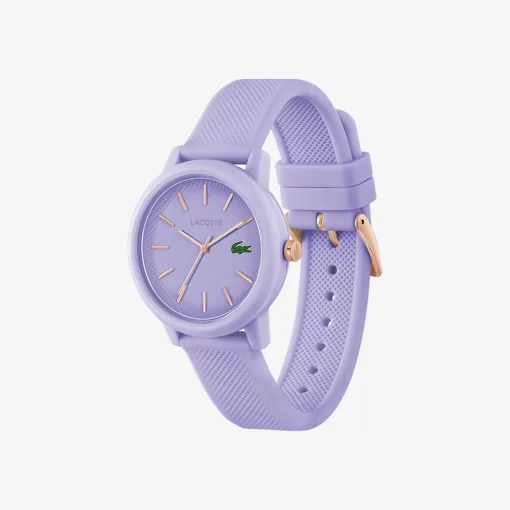 Lacoste Watches-.12.12 3 Hand Silicone Watch