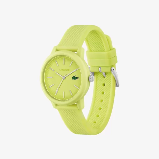 Lacoste Watches-.12.12 3 Hand Silicone Watch