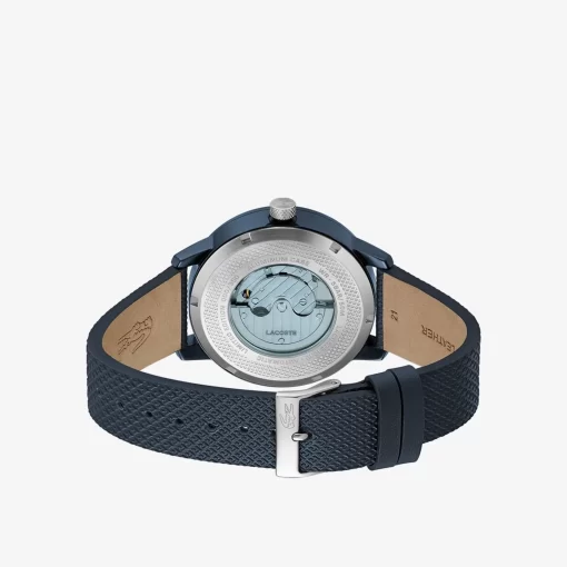 Lacoste Watches-.12.12 Automatic Leather Watch