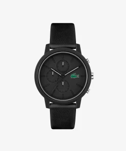 Lacoste Watches-.12.12 Chrono Silicone Watch