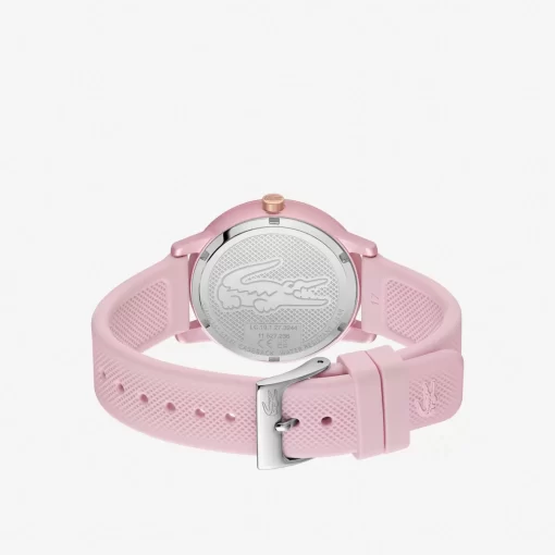 Lacoste Watches-.12.12 Go 3 Hands Watch Blush Silicone