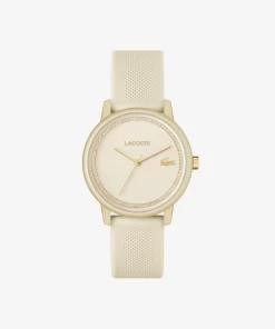 Lacoste Watches-.12.12 Go 3 Hands Watch Champagne Silicone