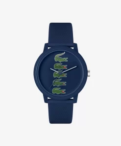 Lacoste Watches-.12.12 Holiday 3 Hand Silicone Watch