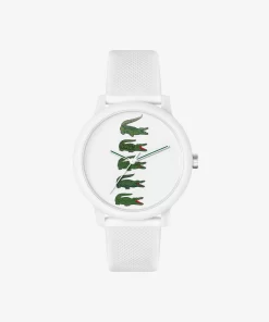 Lacoste Watches-.12.12 Holiday 3 Hand Silicone Watch