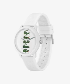 Lacoste Watches-.12.12 Holiday 3 Hand Silicone Watch